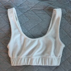 ZARA terry cloth top, like new